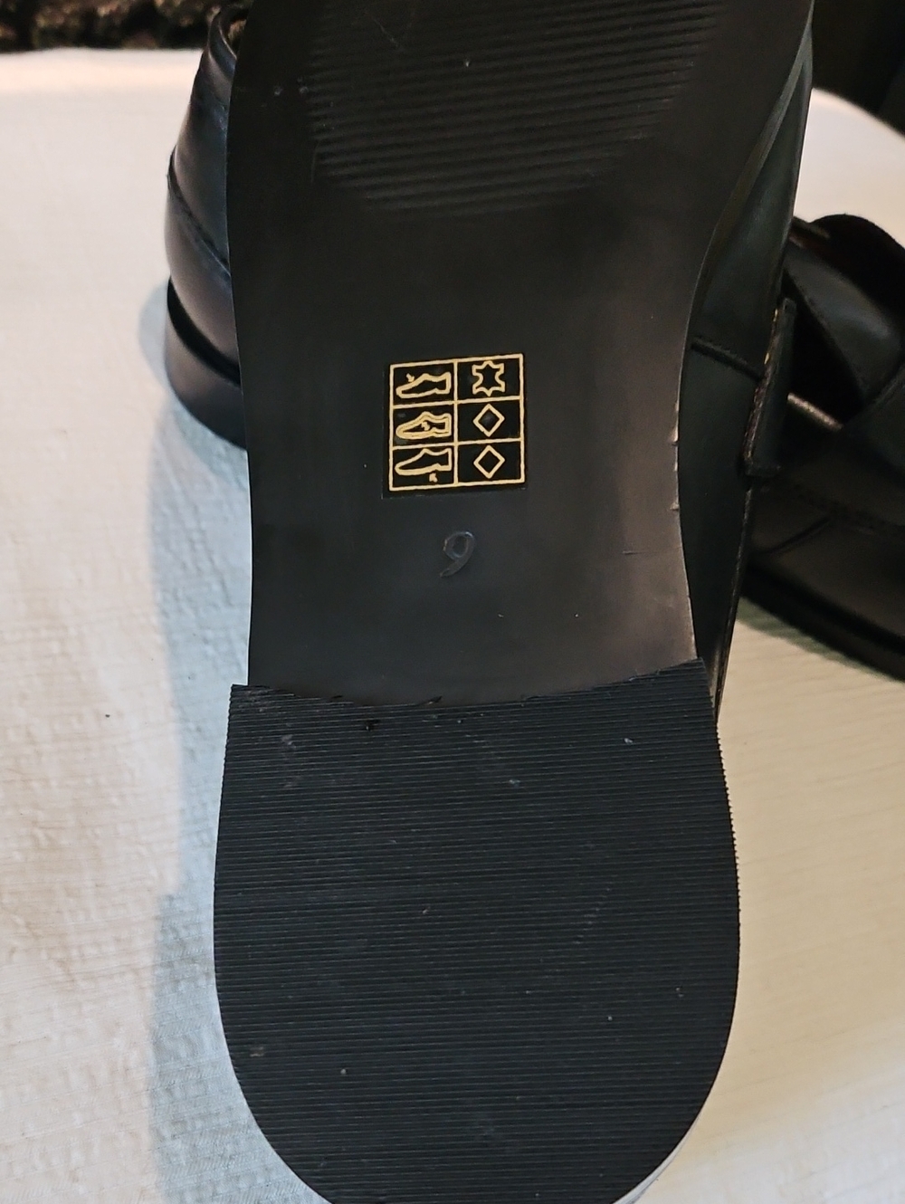 ASOS Black Penny Loafers Women's Size 9 - Picture 3 of 5